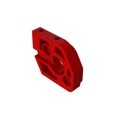 Arrma Aluminium Motor Plate, Red, 8S BLX, AR320483, Clearance