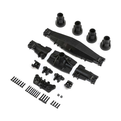 Losi Complete Rear Axle Housing Set, LMT