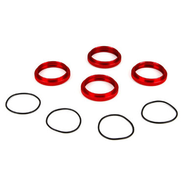 Losi Shock Adjuster Nut with O-Ring, Alum, 1,5 4wd DBXL