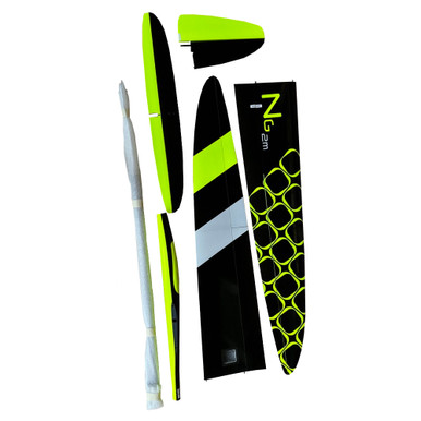 NG2M NEXT G2 Composite 2 Metre F5J EP Glider with 4 Servo Layout, 026 Colour Scheme