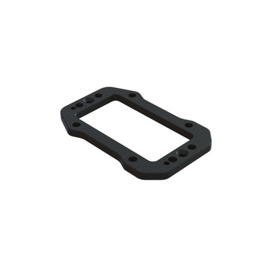 Arrma Aluminum Servo Mount Plate, Black, AR320649, Clearance