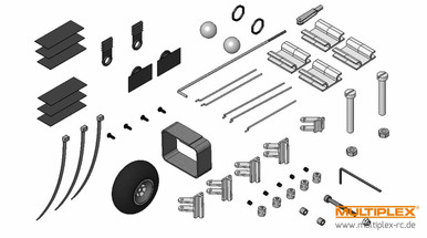 Multiplex Small Parts Set, Heron