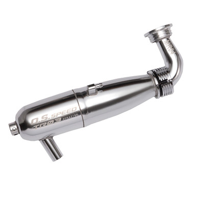 OS Engines TR03 Pipe and MR04 Header suit .21 On Road Engine