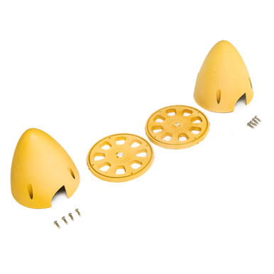 Hangar 9 3-3/4in Painted Spinners, 2pcs, OV-10