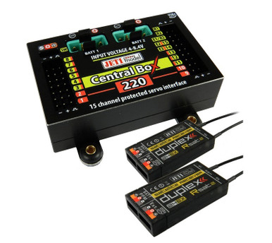 Jeti Model Central Box 220 with 2x Rsat2