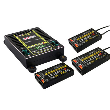 Jeti Model Central Box 310 with 2x Rsat2 and RC Switch