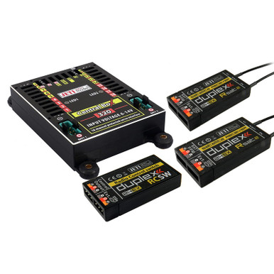 Jeti Model Central Box 320 with 2x Rsat2 and RC Switch