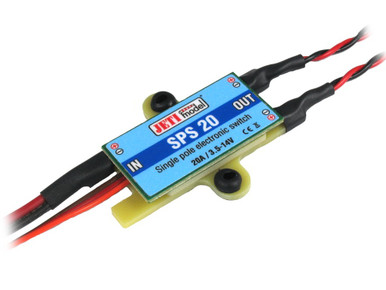 Jeti Model SPS 20 Single Electronic Switch, 10A
