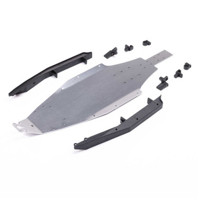 Losi Chassis and Side Guard Set, Mini Drag