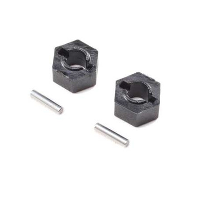 Losi Wheel Hex with Pin, 2pcs, Mini T 2.0
