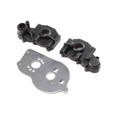 Losi Transmission Case and Motor Plate, Mini T 2.0