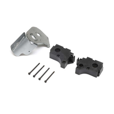 Losi Transmission Case and Motor Plate, Mini JRXT