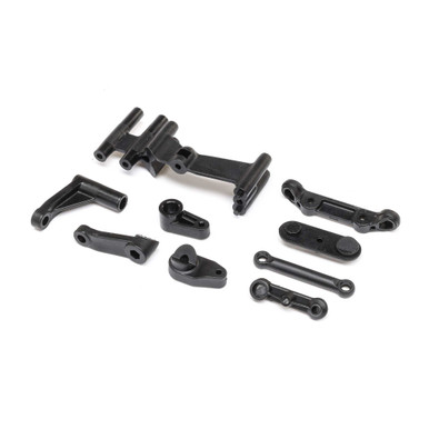 Losi Servo Mount and Steering Servo Set, RZR Rey, Clearance