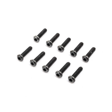 Losi M2 x 8mm Button Head Screws, 10pcs