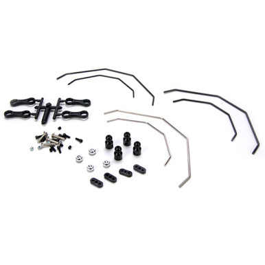Losi Fr/R Sway Bar Kit, 10-T, Clearance