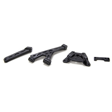 Losi Chassis Brace and Spacer Set (3), 10-T