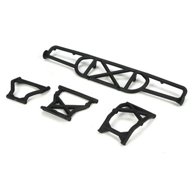 Losi Rear Bumper Pack, Ten-SCTE