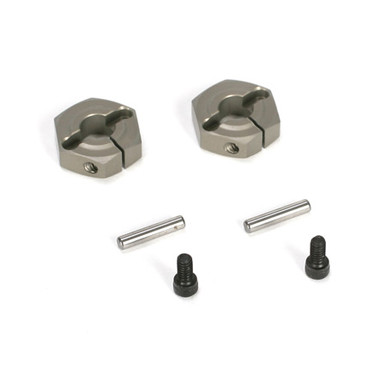 Losi Aluminium Wheel Clamp Hex (2) suit TEN-SCTE
