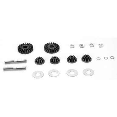 Losi Diff Gear Set with Hardware, 10-T