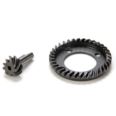 Losi Fr Ring and Pinion Gear Set, 10-T