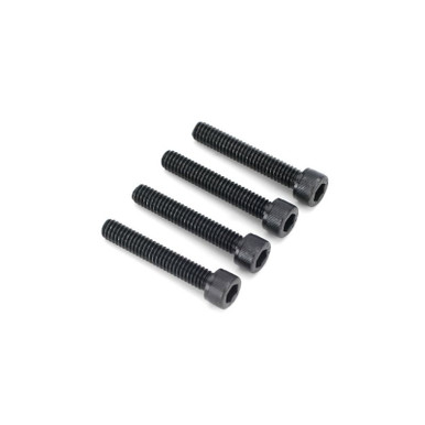 Dubro 8-32 x 1in Cap Head Screws, 4pcs, Part 318