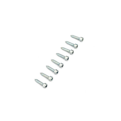Dubro 2 x 3/8in Cap Head Sheet Metal Screws, 8pcs, Part 380