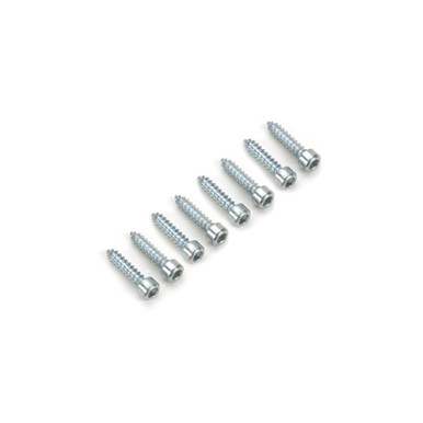 Dubro 4 x 1/2in Cap Head Sheet Metal Screws, 8pcs, Part 382