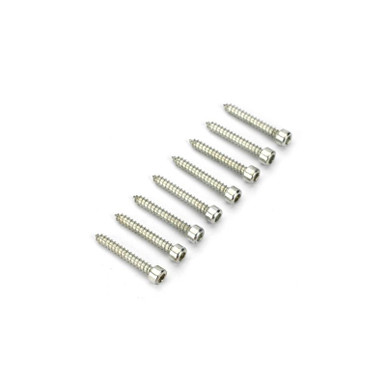Dubro 4 x 3/4in Cap Head Sheet Metal Screws, 8pcs, Part 383