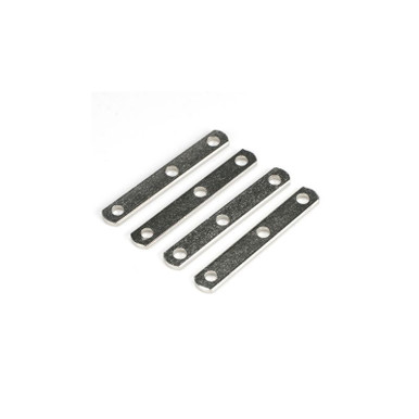 Dubro Nickel Plated Steel Straps, 4pcs, Part 202