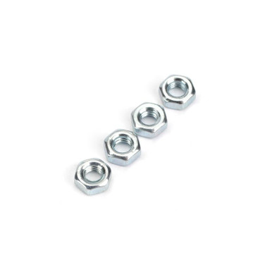 Dubro 3mm Hex Nuts, 4pcs, Part 2105