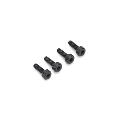 Dubro M2 x 6mm Cap Head Screws, 4pcs, Part 2112