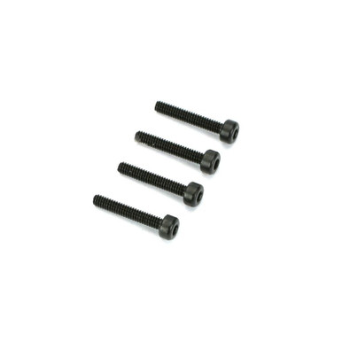 Dubro M2 x 12mm Cap Head Screws, 4pcs, Part 2114