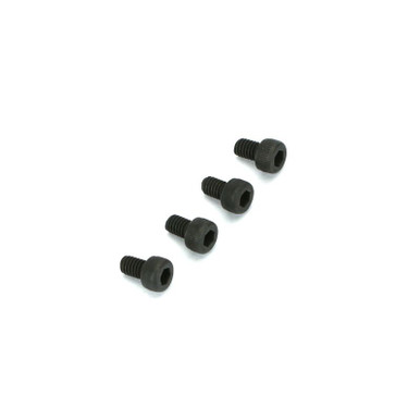 Dubro M2.5 x 4mm Cap Head Screws, 4pcs, Part 2115