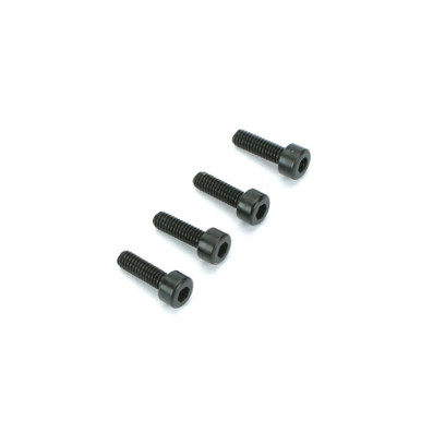 Dubro M2.5 x 8mm Cap Head Screws, 4pcs, Part 2117