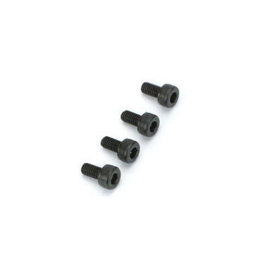 Dubro M3 x 6mm Cap Head Screws, 4pcs, Part 2121