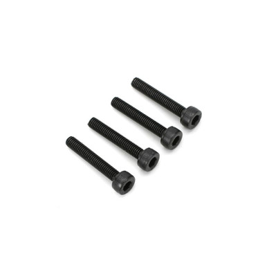 Dubro M3 x 18mm Cap Head Screws, 4pcs, Part 2125