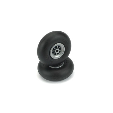 Dubro 2-1/4in Smooth Surf Wheels, 2pcs, Part 225R