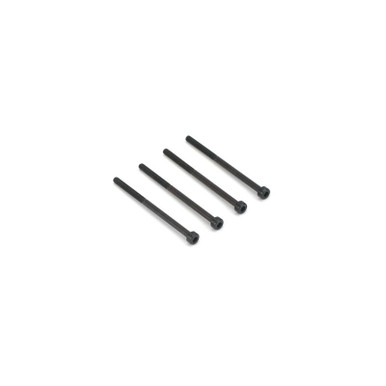 Dubro M3 x 50mm Cap Head Screws, 4pcs, Part 2271