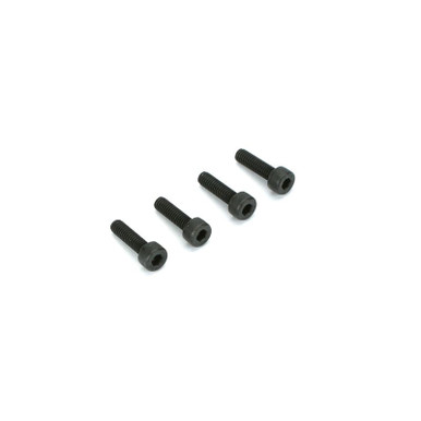 Dubro M4 x 14mm Cap Head Screws, 4pcs, Part 2278