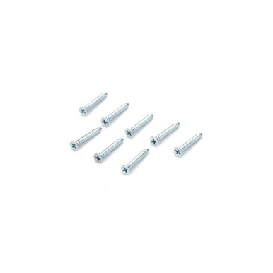 Dubro M3 x 20mm Phillips Head Self Tapping Countersunk Screws, 8pcs, Part 2299