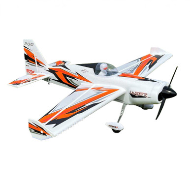 Flex Innovations Laser 200 60E Super PNP with Dualsky Motor, Orange