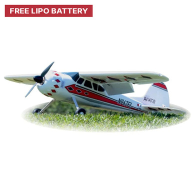 Flex Innovations Aviator 40E Super PNP, Red