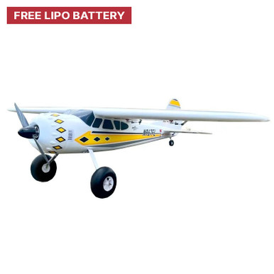 Flex Innovations Aviator 40E Super PNP, Yellow