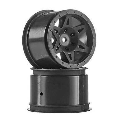 Arrma Rear Wheel, Raider, Black, 2 Pieces, AR510039