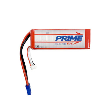 Prime RC 4200mAh 6S 22.2v 75C LiPo Battery with EC5 Connector