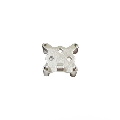 Panda Hobby Alloy Servo Mount Plate, Silver, Final Clearance