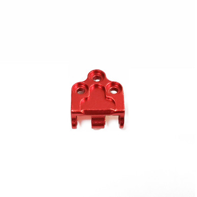 Panda Hobby Alloy Rear Link Mount, Red, Final Clearance