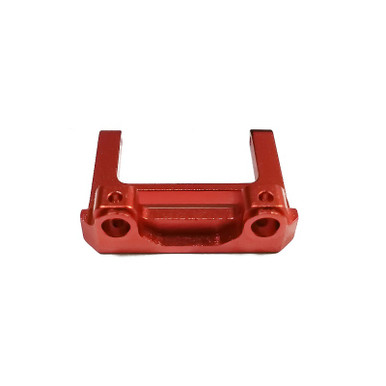 Panda Hobby Alloy Front Bumper Mount, Red, Final Clearance