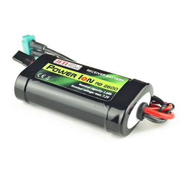Jeti Model 2600mah 2S 7.2v Li-Ion Receiver Battery