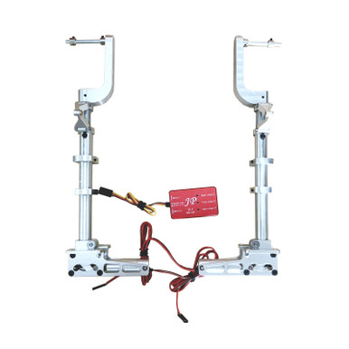 Seagull Models ER-120 90 Retracts with 3.5inch Rubber Wheels, Yak 11